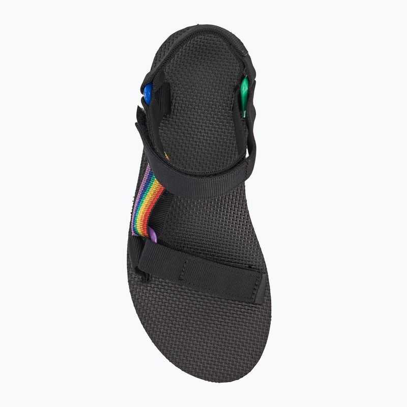 Дамски сандали Teva Midform Universal Pride black rainbow 5