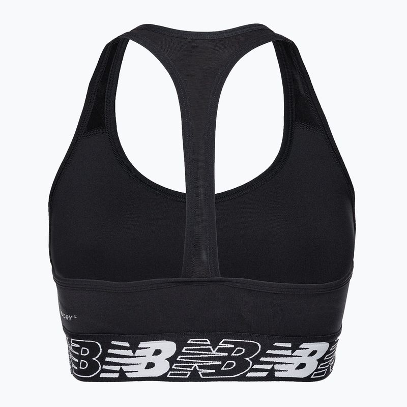 New Balance NB Pace Bra 3.0 фитнес сутиен черен NBWB11034 7