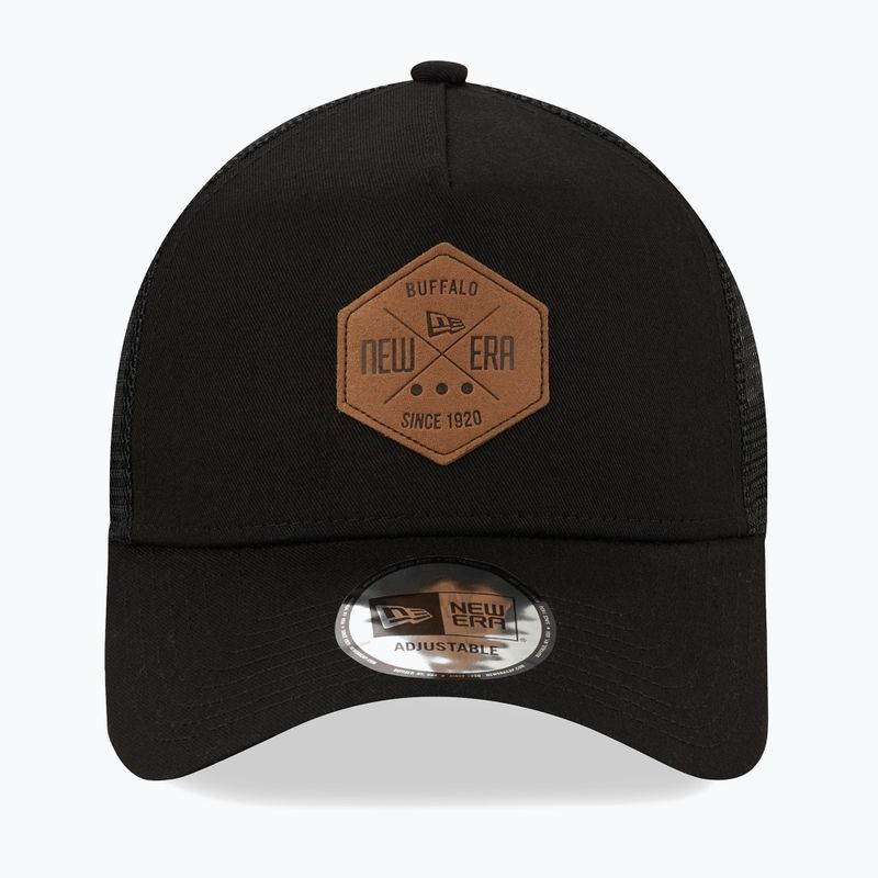 Мъжка бейзболна шапка New Era Heritage Patch 9Forty Af Trucker black 3