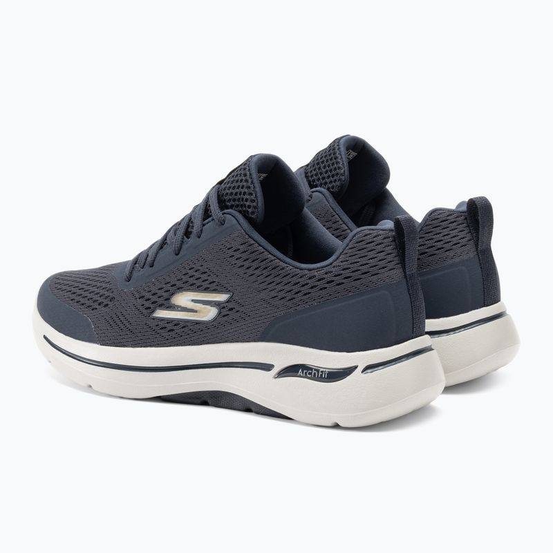 Мъжки обувки SKECHERS Go Walk Arch Fit Idyllic navy/white/gold 3