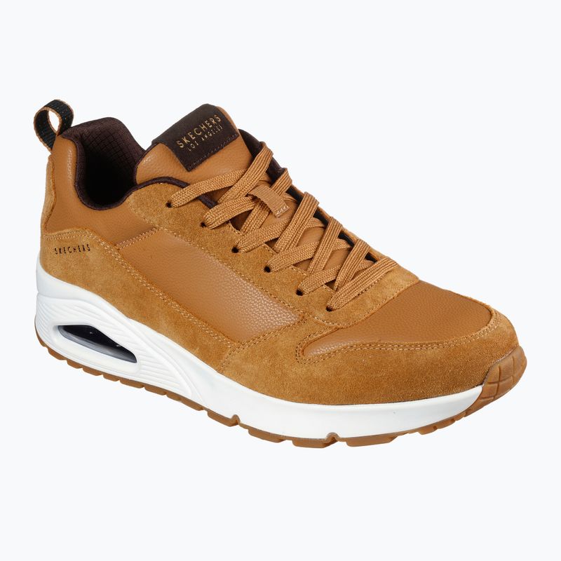 Мъжки обувки SKECHERS Uno Stacre whiskey/white 8