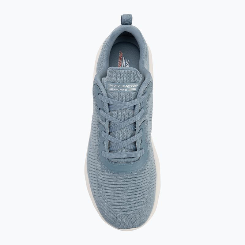 Дамски обувки SKECHERS Bobs Sport Squad Tough Talk light blue 5