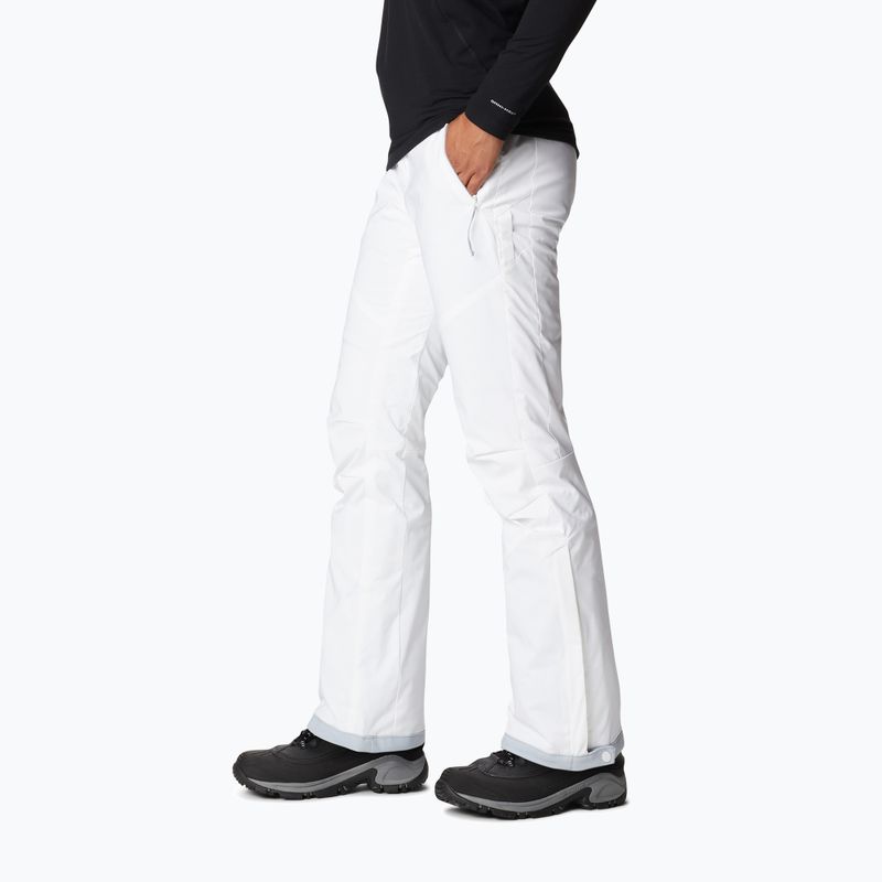 Дамски ски панталони Columbia Backslope II Insulated white 1985371 2