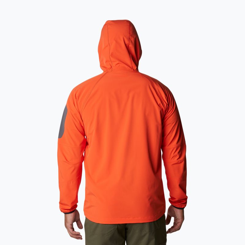 Columbia Tall Heights 813 orange 1975591 мъжко софтшел яке 3