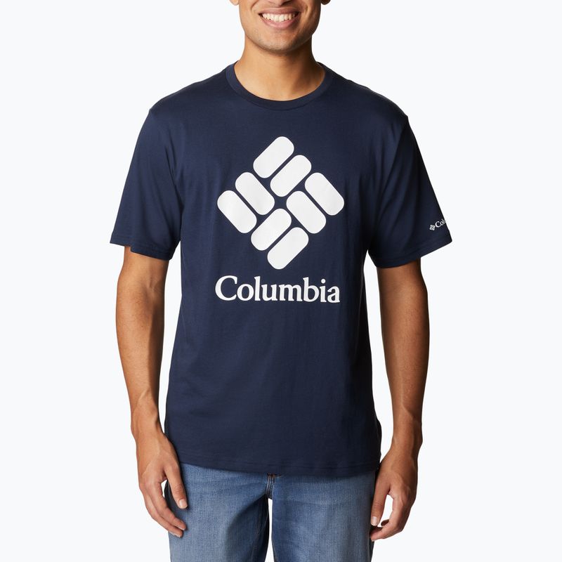 Мъжка тениска за трекинг Columbia CSC Basic Logo