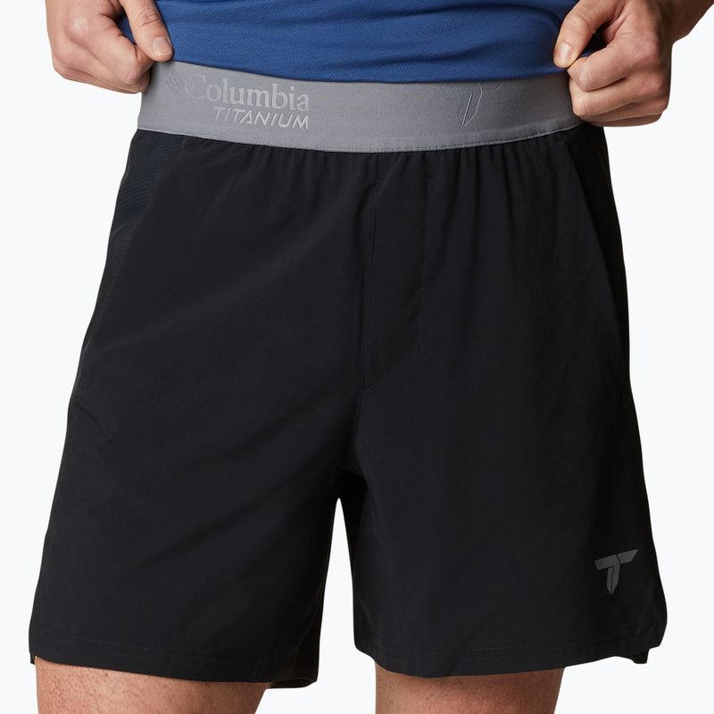 Къси панталони за трекинг за мъже Columbia Titan Pass LW, черни 4