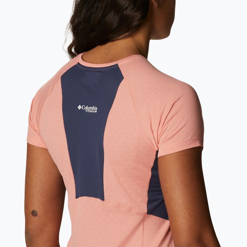 Columbia Titan Pass Ice дамска риза за трекинг розова 1991921 5