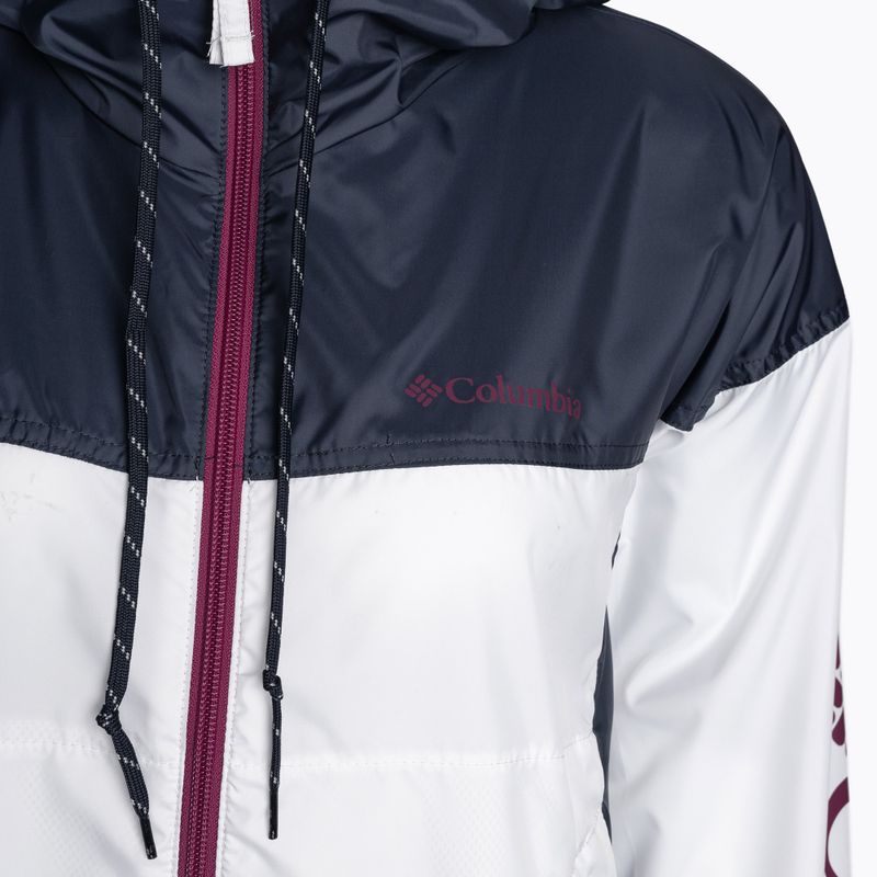 Columbia Flash Challenger Novelty дамско яке за вятър бяло 1989503102 3