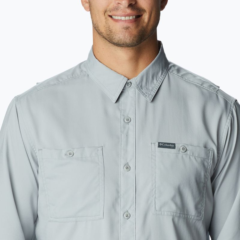 Columbia Utilizer Woven LS сива мъжка риза за трекинг 1993325 3