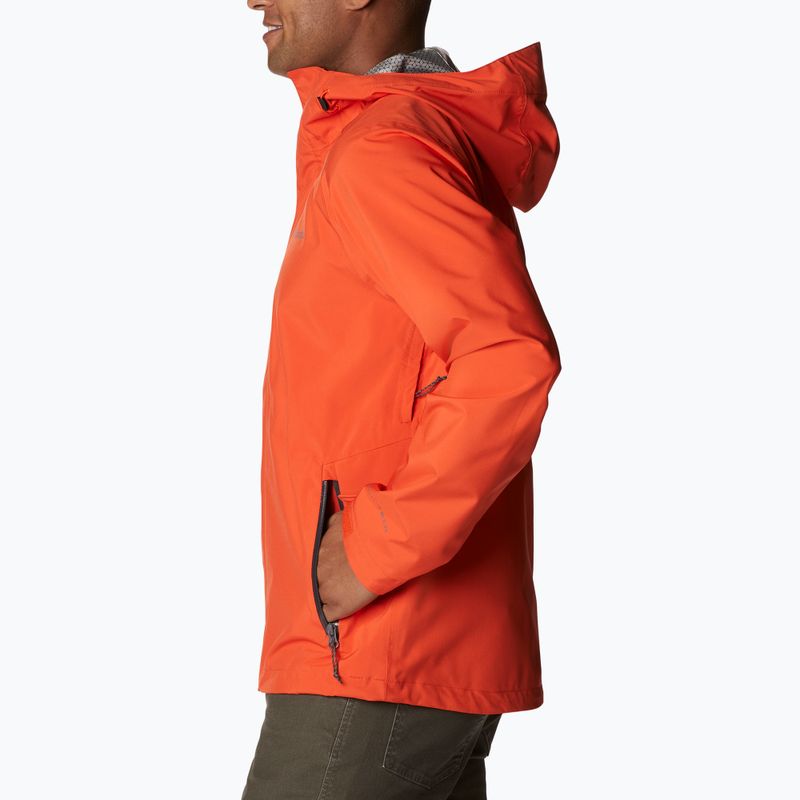 Columbia Earth Explorer Мъжко яке за дъжд Shell 813 orange 1988612 7