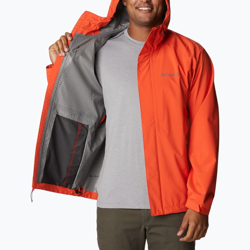 Columbia Earth Explorer Мъжко яке за дъжд Shell 813 orange 1988612 9