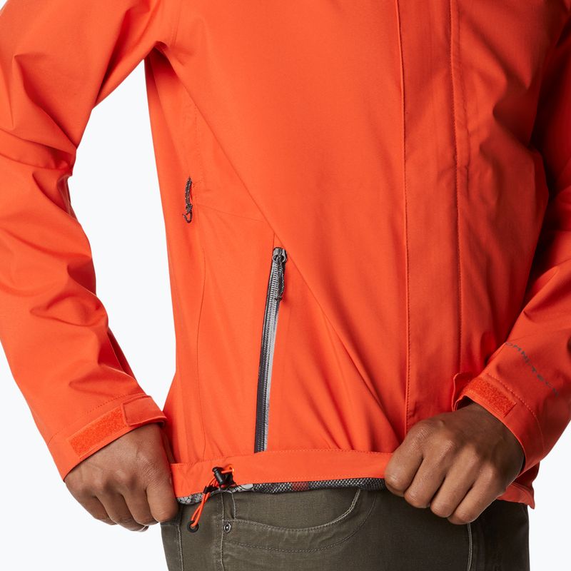 Columbia Earth Explorer Мъжко яке за дъжд Shell 813 orange 1988612 16
