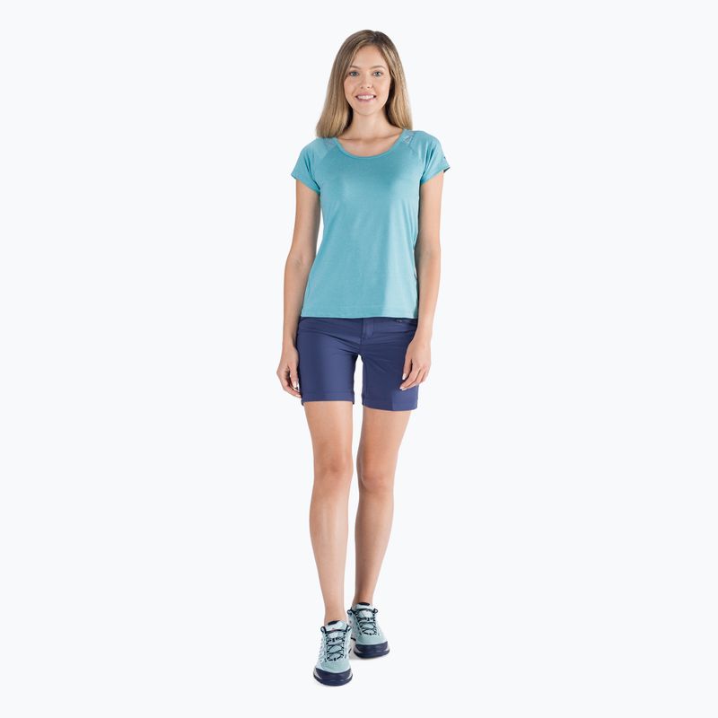 Дамска риза за трекинг Columbia Peak To Point II Tee blue 1885463 5