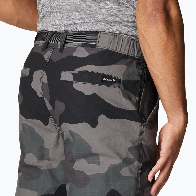 Мъжки панталони за трекинг Columbia Wallowa Belted 012 grey-black 1955361 7