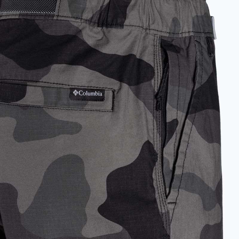 Мъжки панталони за трекинг Columbia Wallowa Belted 012 grey-black 1955361 11