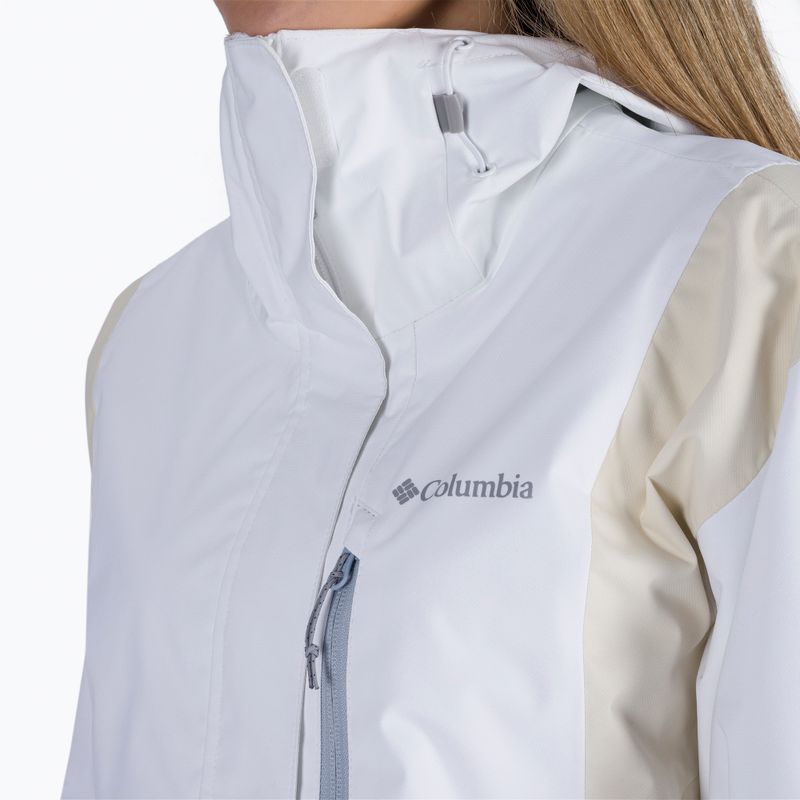 Columbia дамско дъждобранно яке Hikebound 100 white 1989253 5