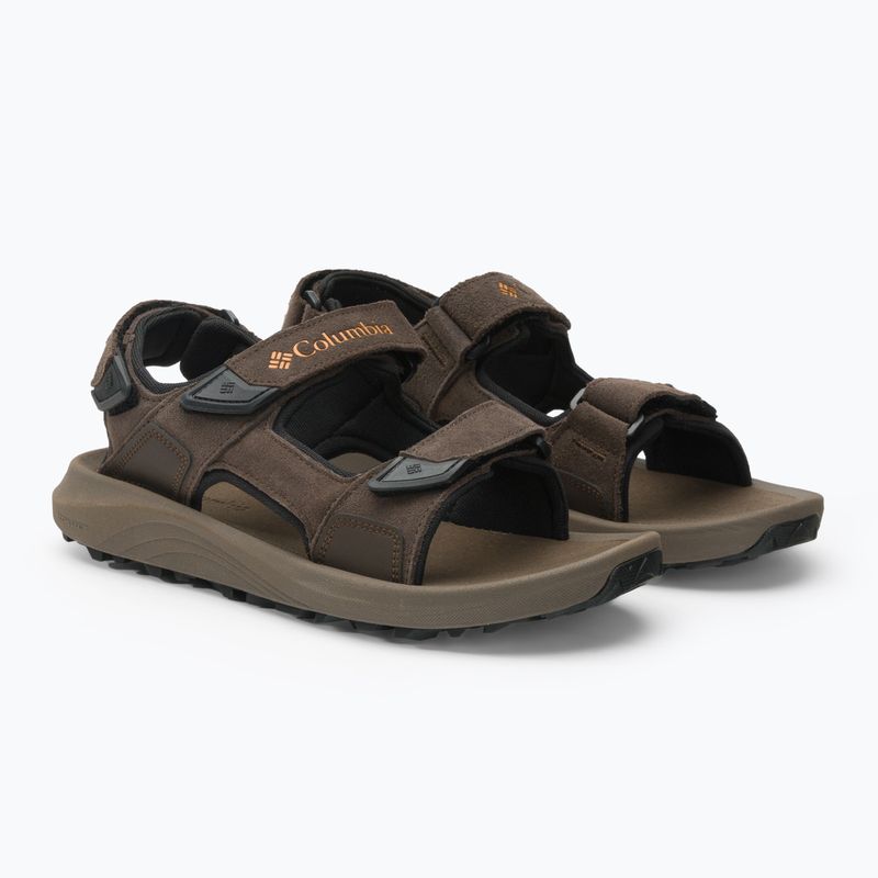 Columbia Trailstorm Hiker 3 Strap cordovan/gold amber мъжки сандали за трекинг 4