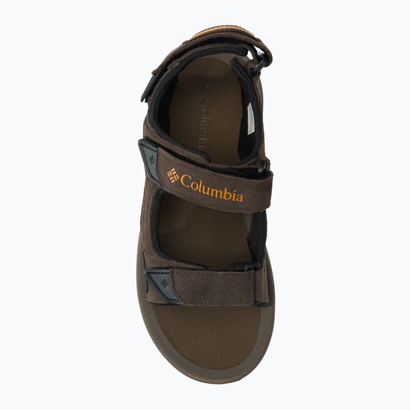 Columbia Trailstorm Hiker 3 Strap cordovan/gold amber мъжки сандали за трекинг 6