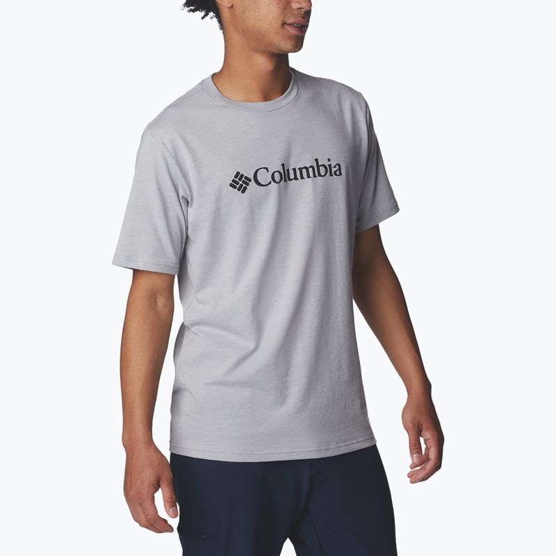 Columbia CSC Basic Logo сива мъжка тениска за трекинг 1680053041 3