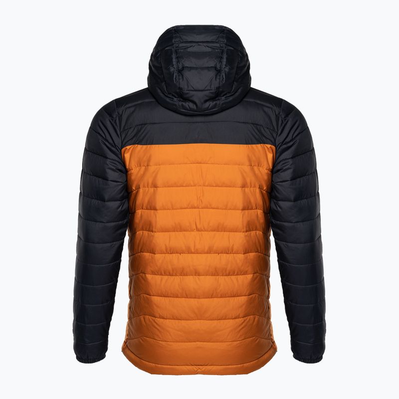 Пухено яке Columbia Powder Lite с качулка Orange/Black за мъже 1693931 2