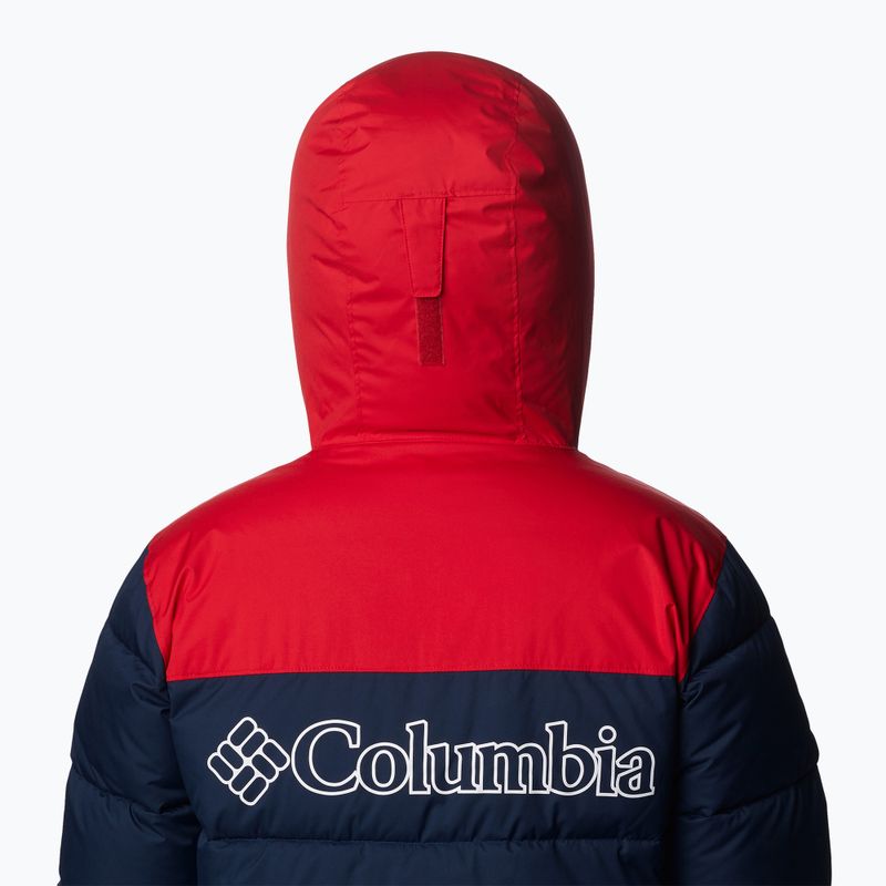 Мъжко ски яке Columbia Iceline Ridge collegiate navy/mountain red 6