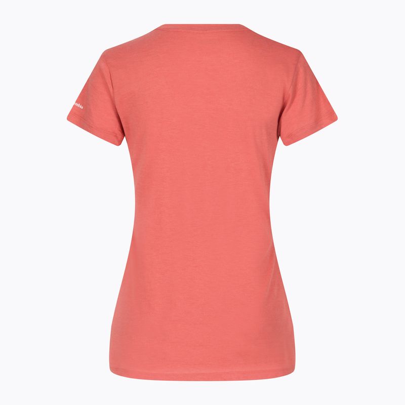 Дамска туристическа риза Columbia Daisy Days Graphic orange 8