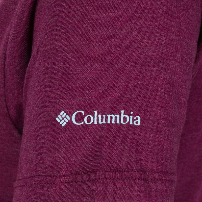 Дамска риза за трекинг Columbia Daisy Days Graphic red 1934592 10