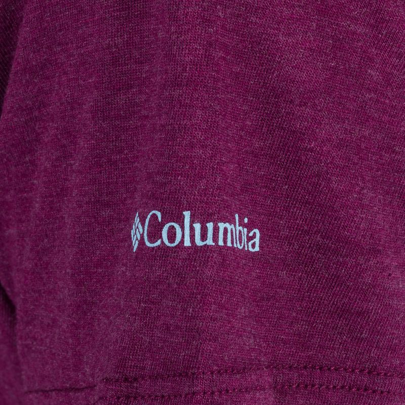 Дамска риза за трекинг Columbia Daisy Days Graphic red 1934592 4