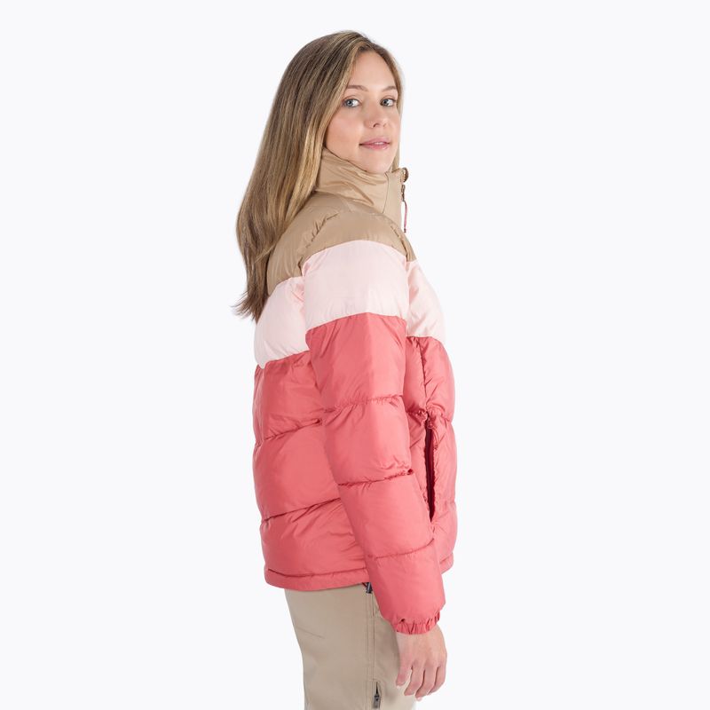 Columbia Puffect Color Blocked дамско пухено яке розово 1955101 2