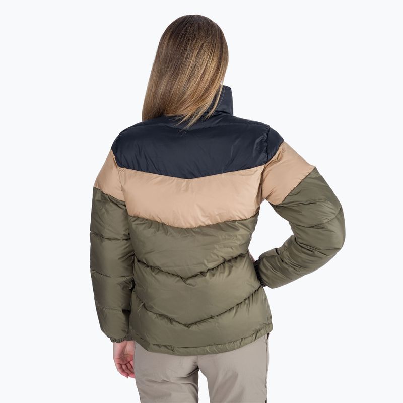 Columbia Puffect Color Blocked дамско пухено яке зелено 1955101 3
