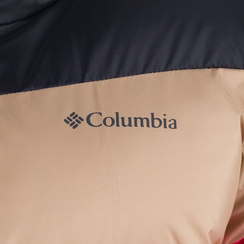 Columbia Puffect Color Blocked дамско пухено яке червено 1955101 4