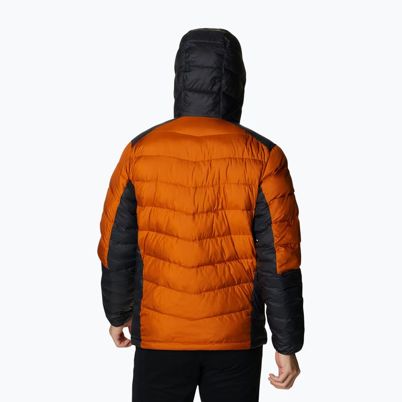 Columbia Labyrinth Loop Hooded мъжко пухено яке оранжево 1957343 3