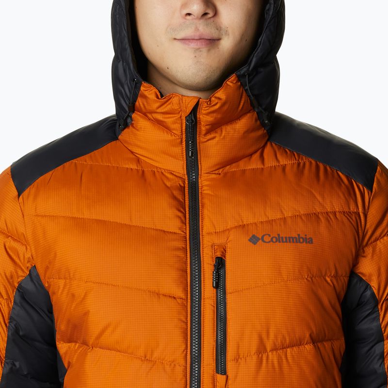 Columbia Labyrinth Loop Hooded мъжко пухено яке оранжево 1957343 6