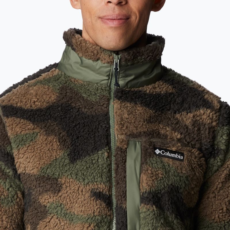 Мъжки суитшърт Columbia Winter Pass Print Fleece sweatshirt brown 1866565 6