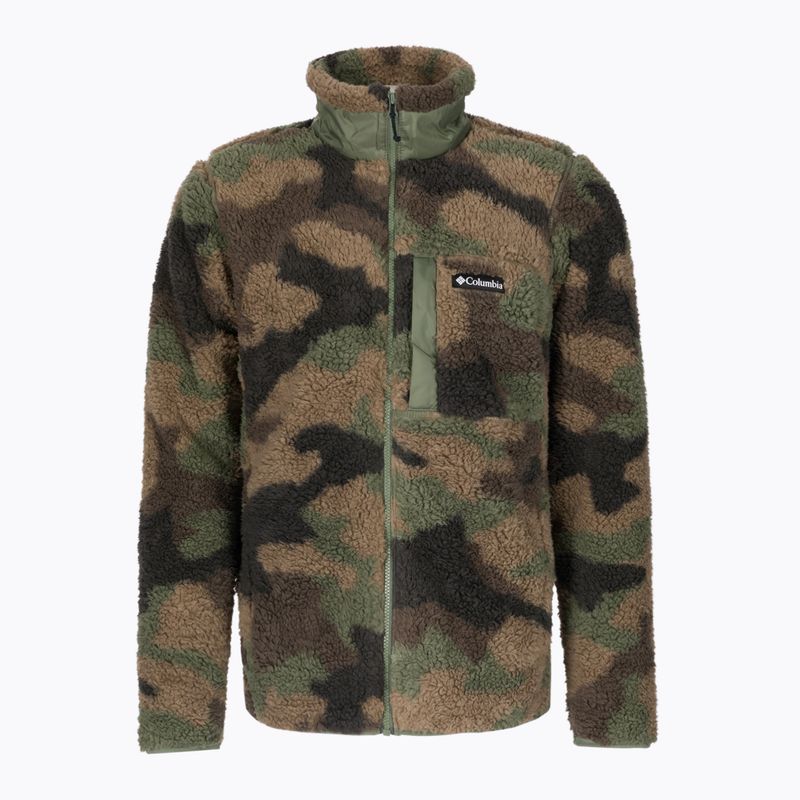 Мъжки суитшърт Columbia Winter Pass Print Fleece sweatshirt brown 1866565 8