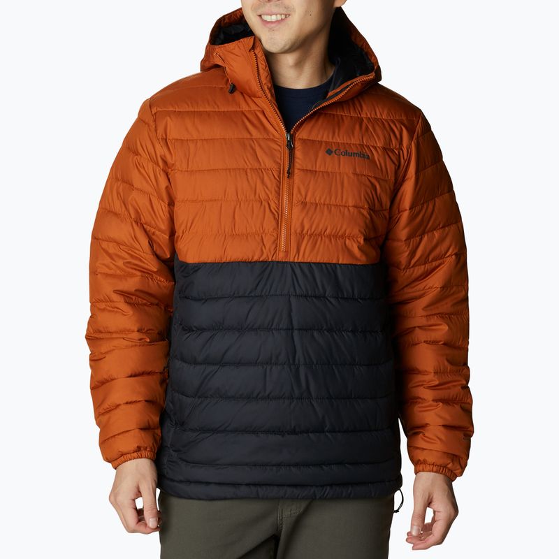 Columbia Powder Lite мъжко пухено яке Anorak warm copper/black 6