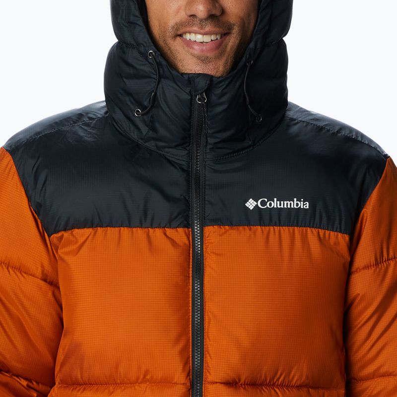 Мъжки пухени якета Columbia Puffect с качулка Orange 2008413 6