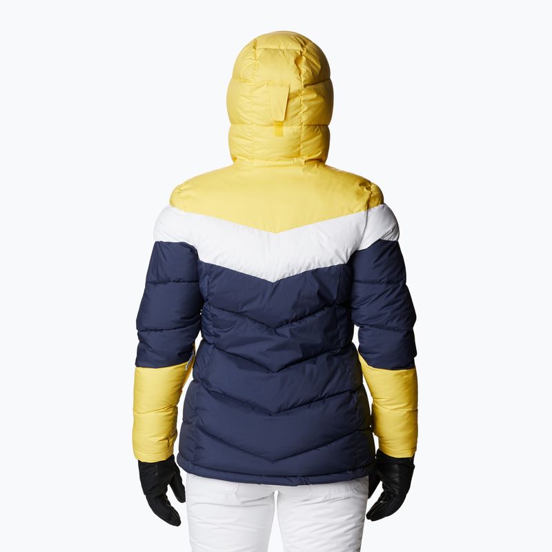 Дамско ски яке Columbia Abbott Peak Insulated nocturnal/white/sun glow 7