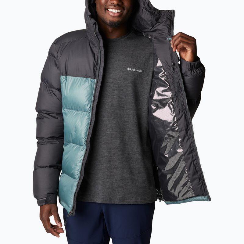 Columbia Pike Lake Hooded мъжко пухено яке black-grey 1738032 4