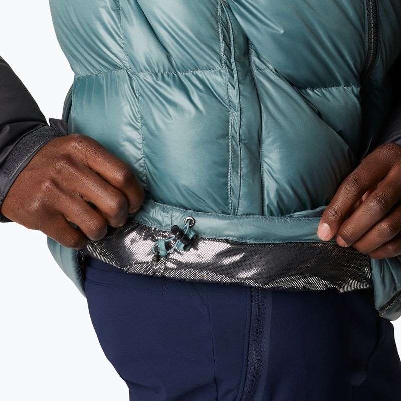 Columbia Pike Lake Hooded мъжко пухено яке black-grey 1738032 6