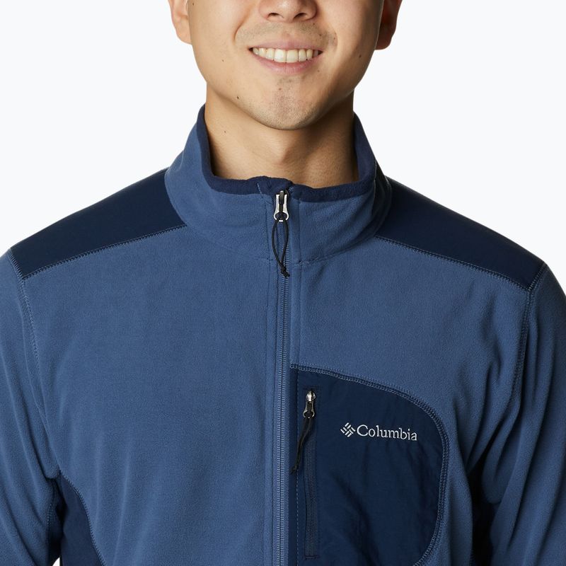 Мъжки суитшърт Klamath Range Full Zip trekking на Columbia, тъмносин 2013604 4