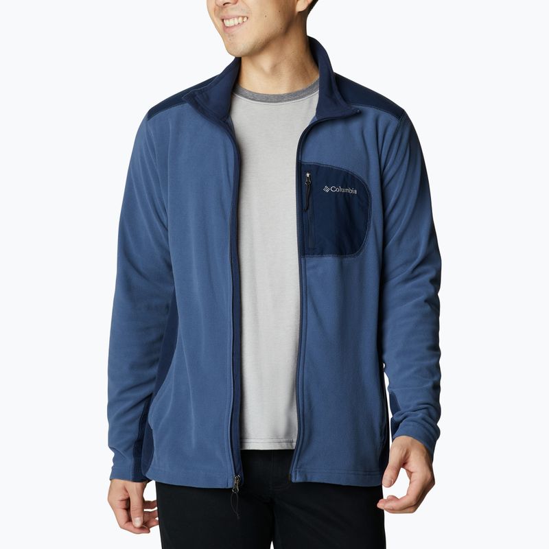 Мъжки суитшърт Klamath Range Full Zip trekking на Columbia, тъмносин 2013604 5