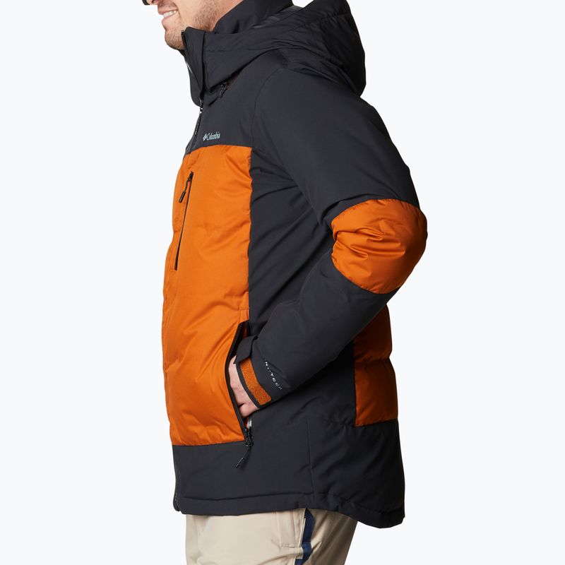 Мъжко ски яке Columbia Wild Card II Down warm copper/black 2