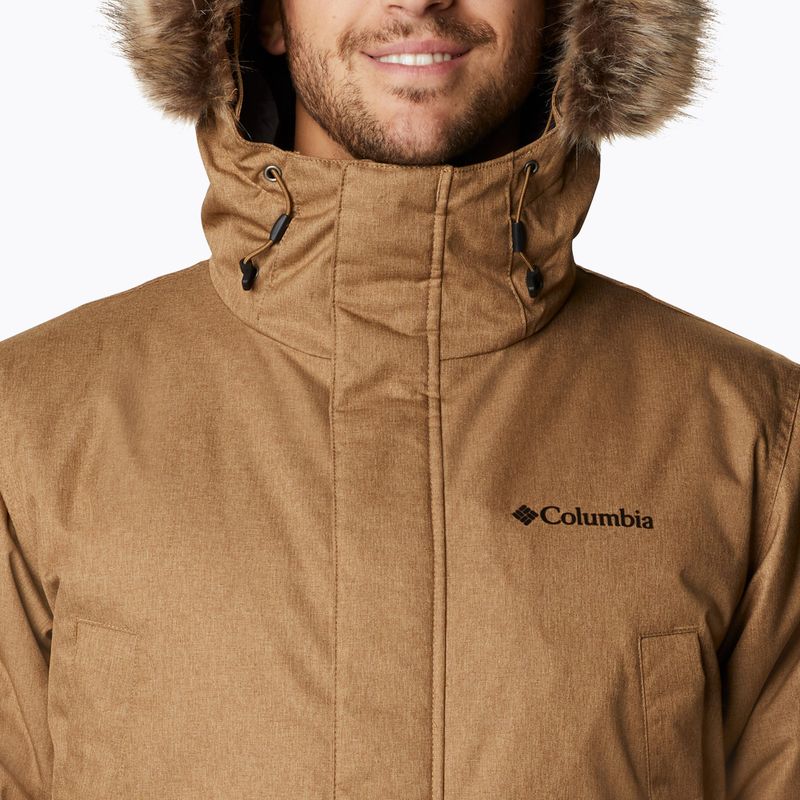 Мъжки пухени якета Penns Creek II Parka на Columbia в кафяво 1864244 5