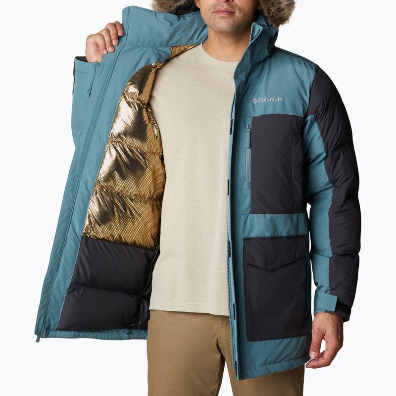 Мъжко пухено яке Columbia Marquam Peak Fusion Parka синьо 1957493 4