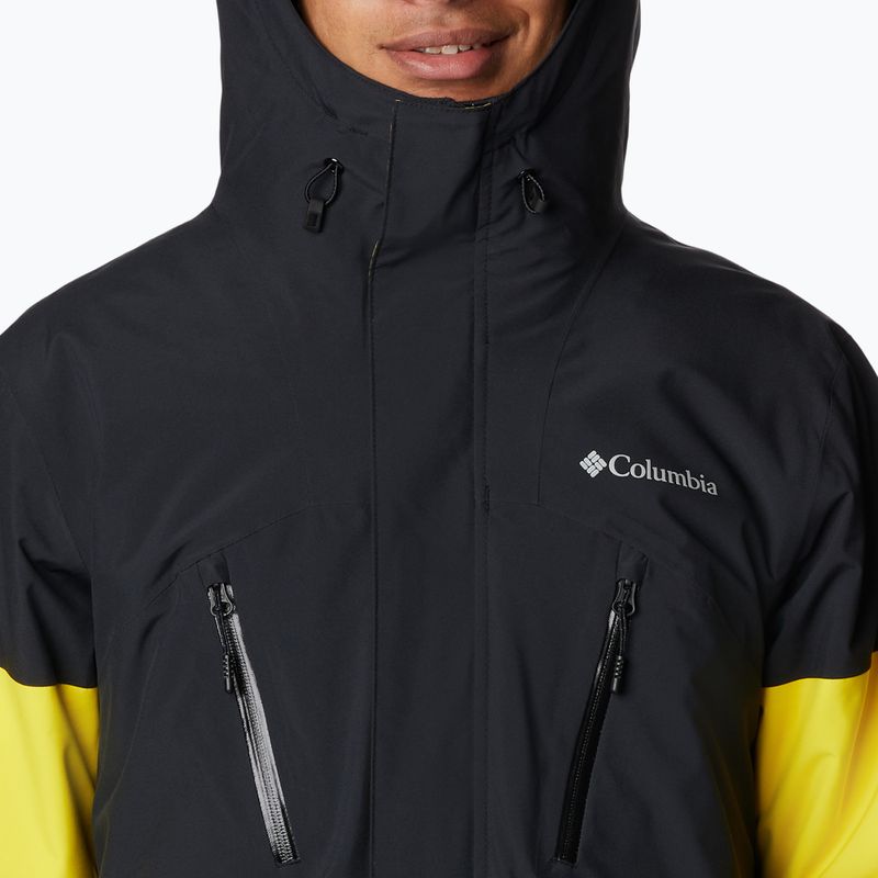 Мъжко ски яке Columbia Aerial Ascender laser lemon/black 5