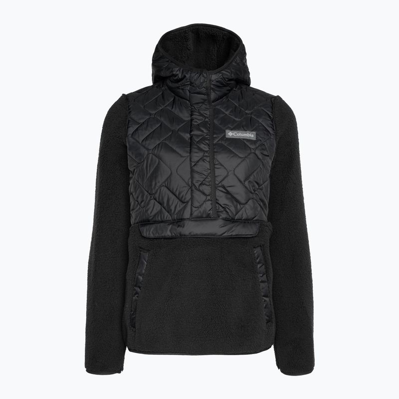 Дамски суитшърт Columbia Sweet View Fleece с качулка trekking black 6