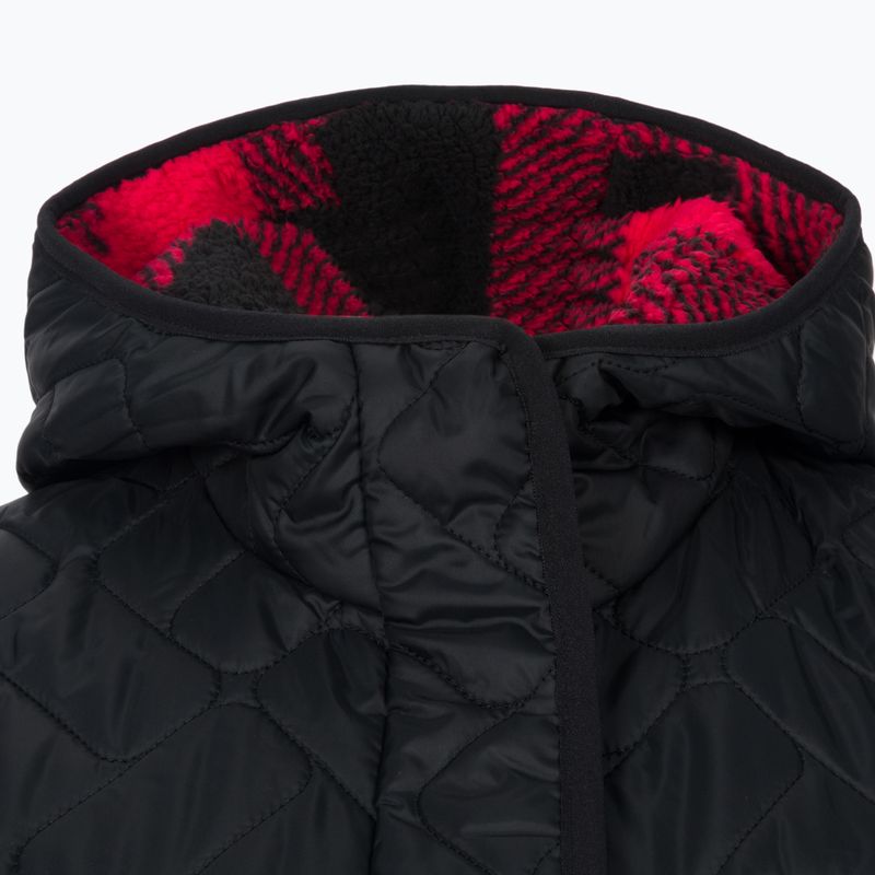 Дамски суитчър с качулка Columbia Sweet View Fleece Black/red lily check 11
