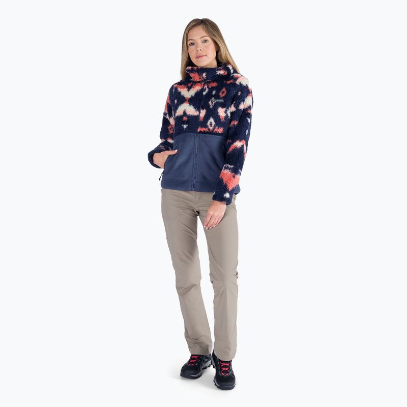 Дамски суитшърт с качулка Winter Pass Sherpa Fleece на Columbia  тъмносин 2013293 7