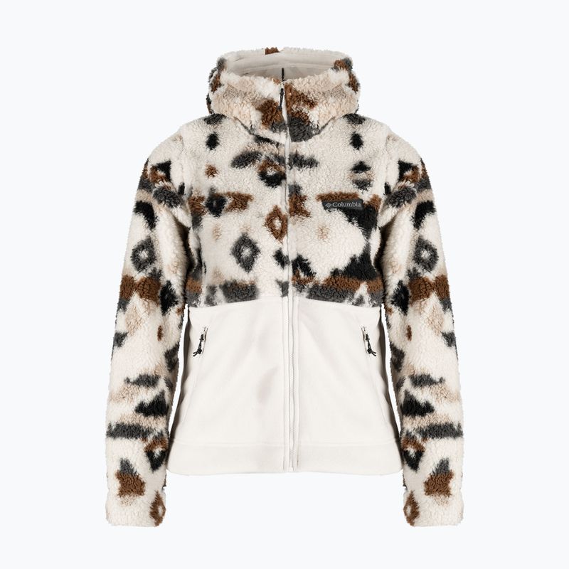 Дамска поларна блуза Columbia Winter Pass Sherpa Hooded бежово 2013293 6